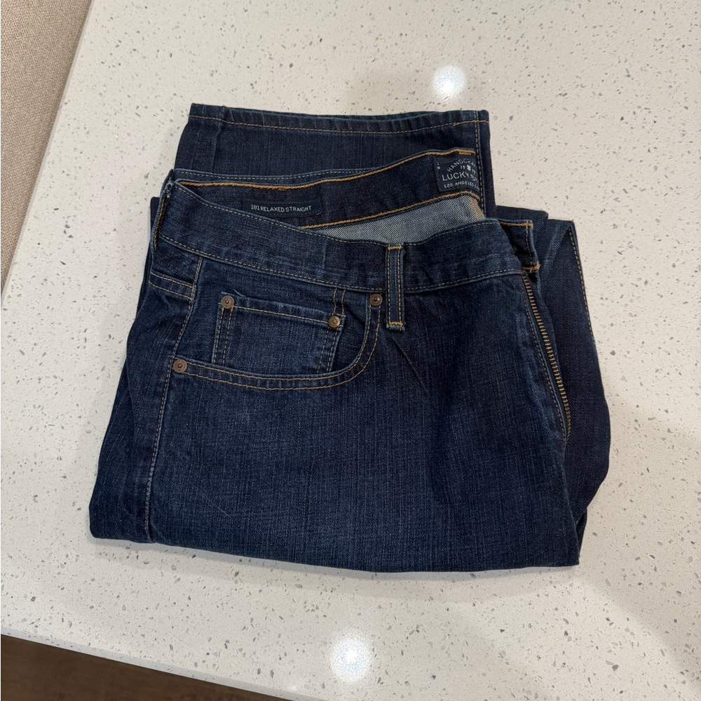 Lucky Brand Relaxed Blue Jeans